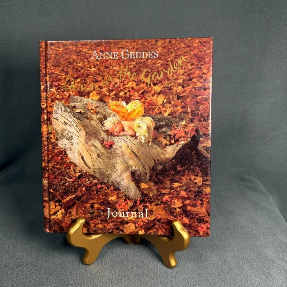 Anne Geddes Down in the Garden Journal 1996 Vintage Ruled‎ Notebook Book